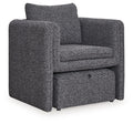 Vreni - Accent Chair - Charcoal / Black - Stylish Home Furniture