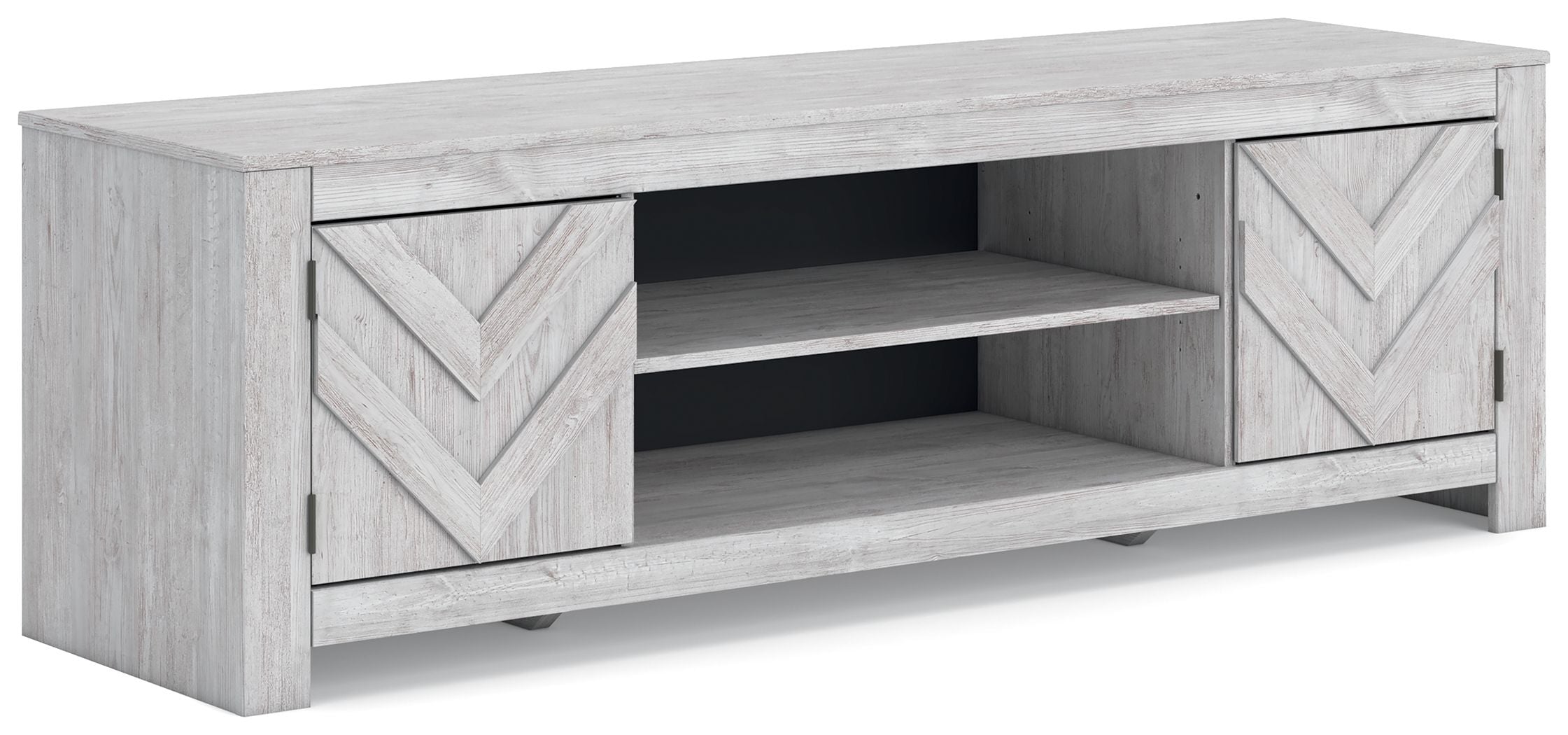 Cayboni - LG TV Stand With Fireplace Option - Stylish Home Furniture