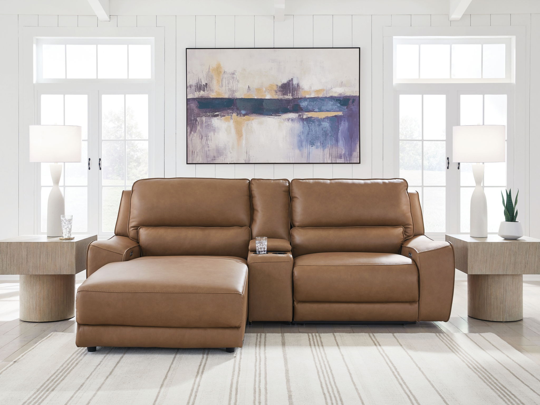 DeepWakes - Power Reclining Sectional - Stylish Home Furniture