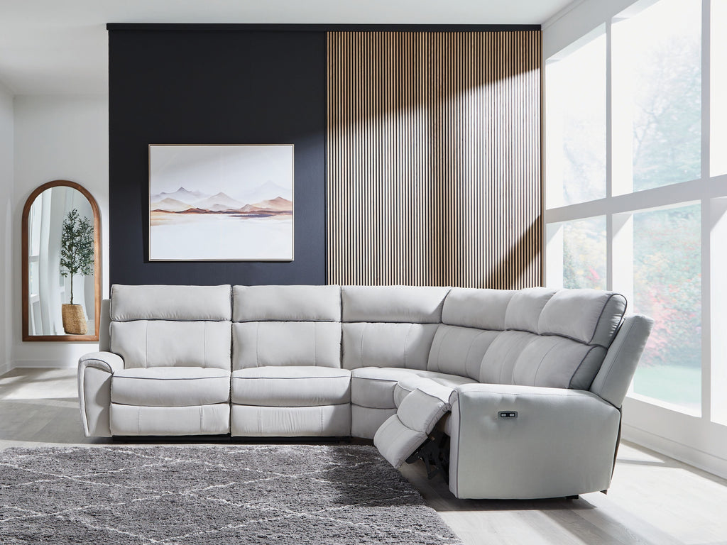 Social Pointe - Reclining Sectional - Stylish Home Furniture