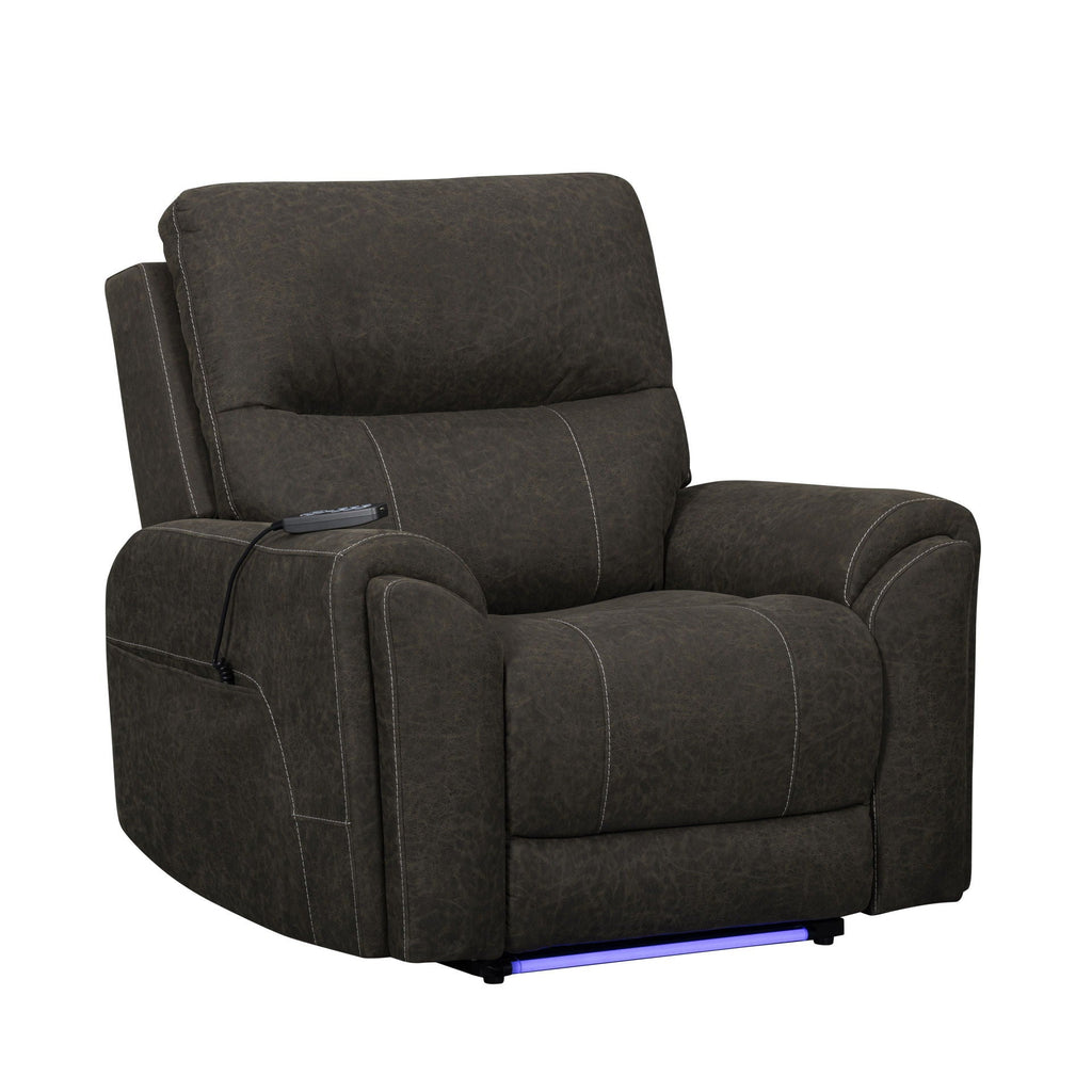 Gaia - Auto Glider Recliner With Power Headrest & Footrest - Stylish Home Furniture