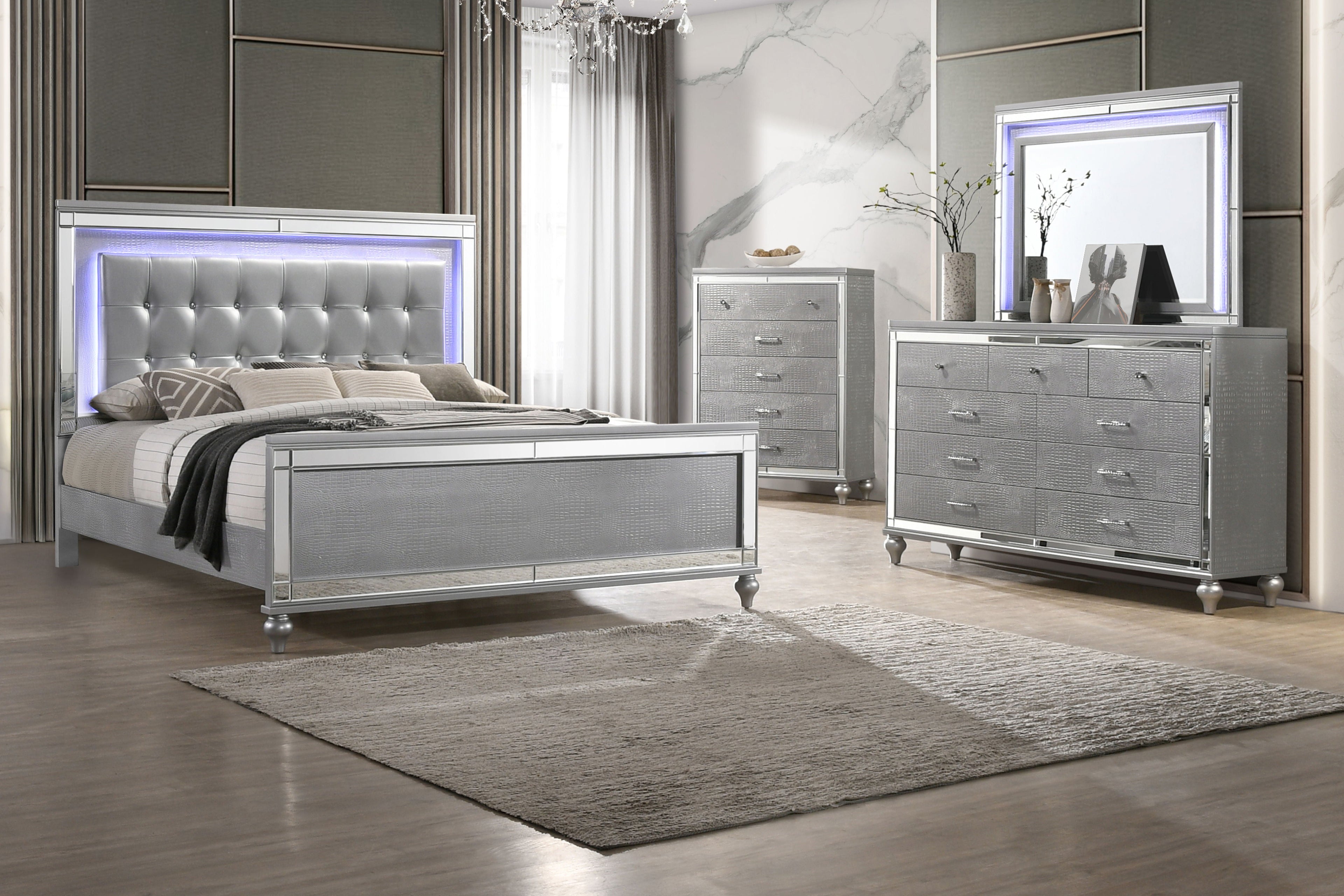 Valentino - Bedroom Set - Stylish Home Furniture