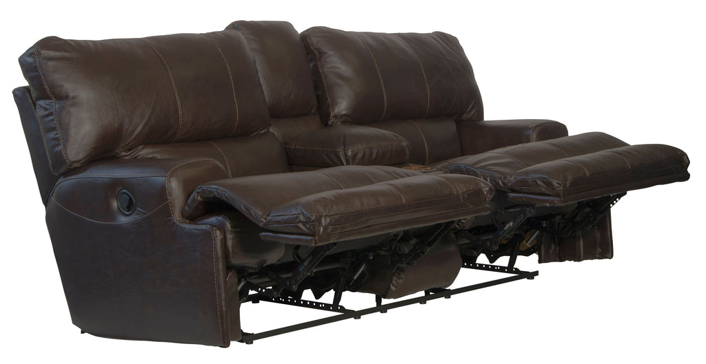 Wembley - Lay Flat Reclining Console Loveseat - Stylish Home Furniture