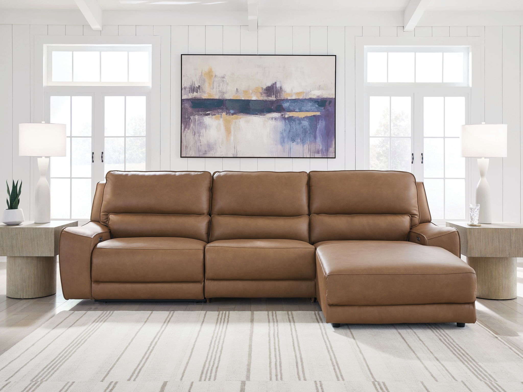 DeepWakes - Power Reclining Sectional - Stylish Home Furniture