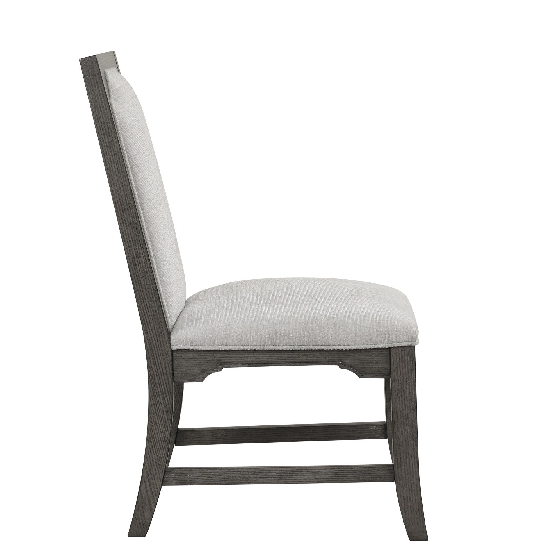 Lisbon - Dining Side Chair (Set of 2) - Gray - Stylish Home Furniture