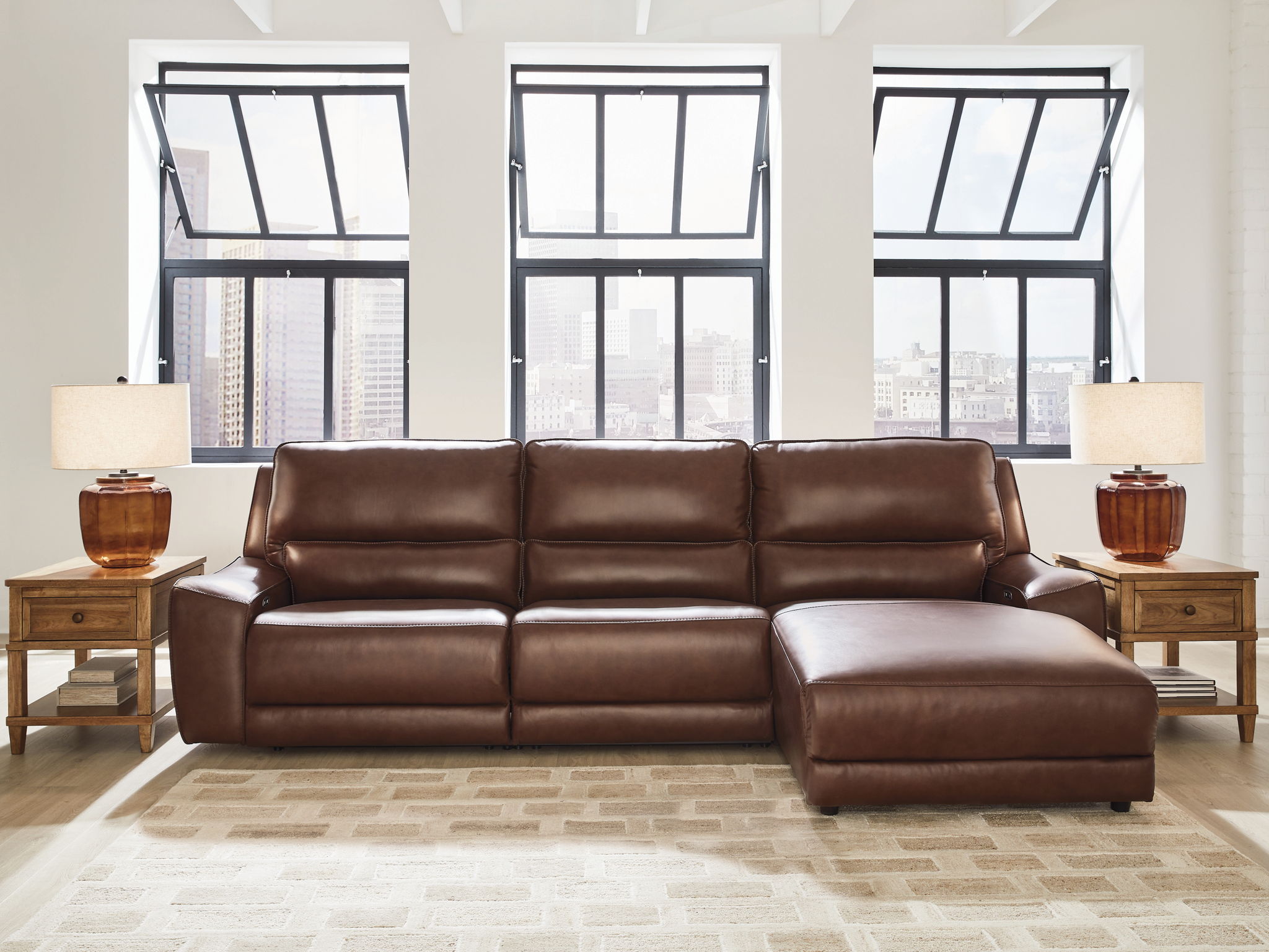 DeepWakes - Power Reclining Sectional - Stylish Home Furniture