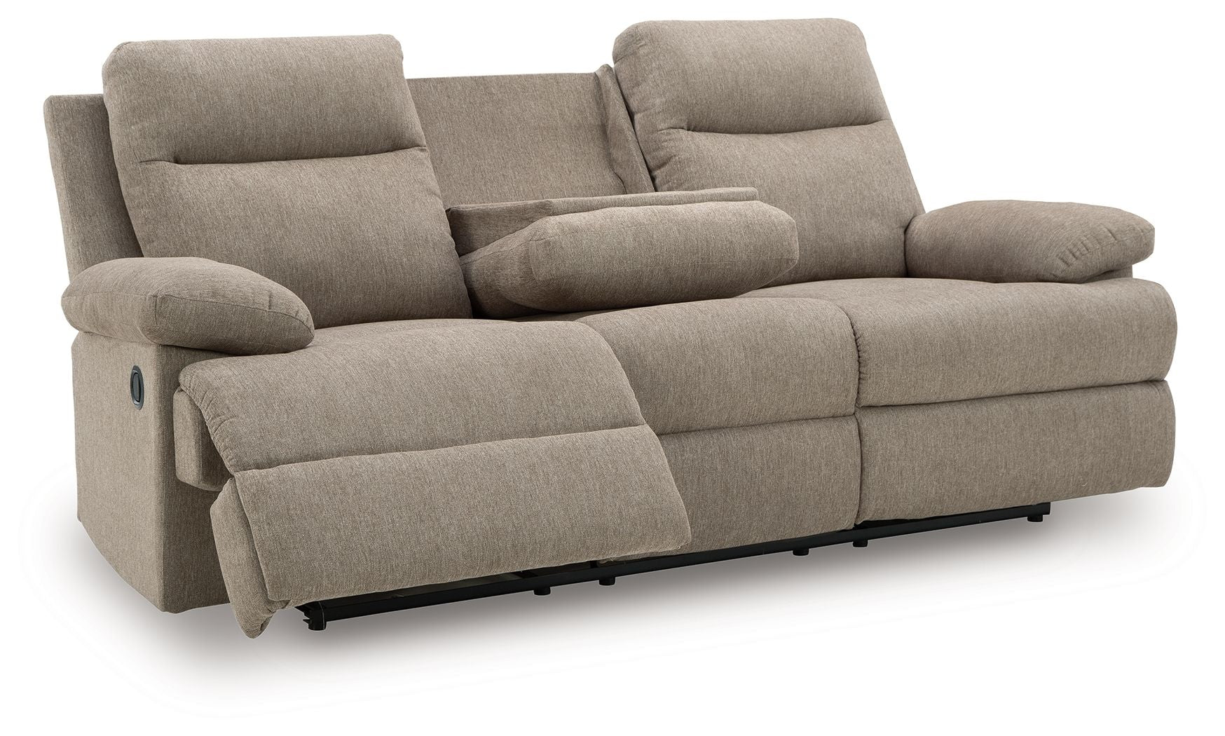Side-Swipe - Reclining Sofa With Drop Down Table - Stylish Home Furniture