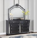 B051 - Dresser - Black - Stylish Home Furniture