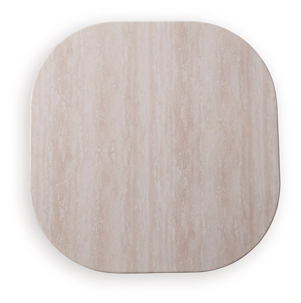 Dolan Creek - Square End Table - Beige / Brown - Stylish Home Furniture