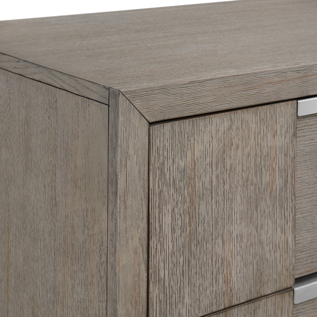 Kelis - 5 Drawer Chest - Gray - Stylish Home Furniture
