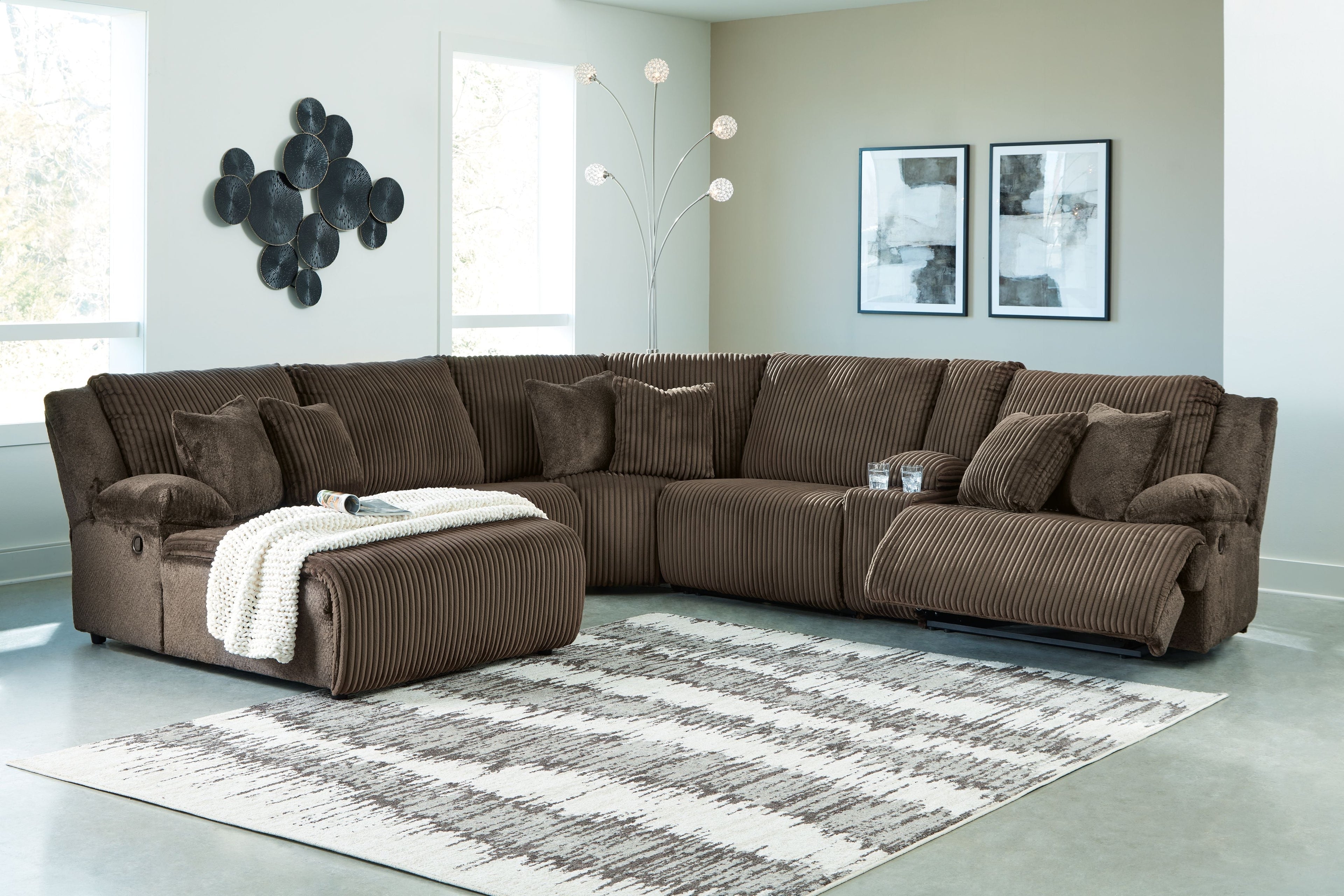 Top Tier - Reclining Sectional - Stylish Home Furniture