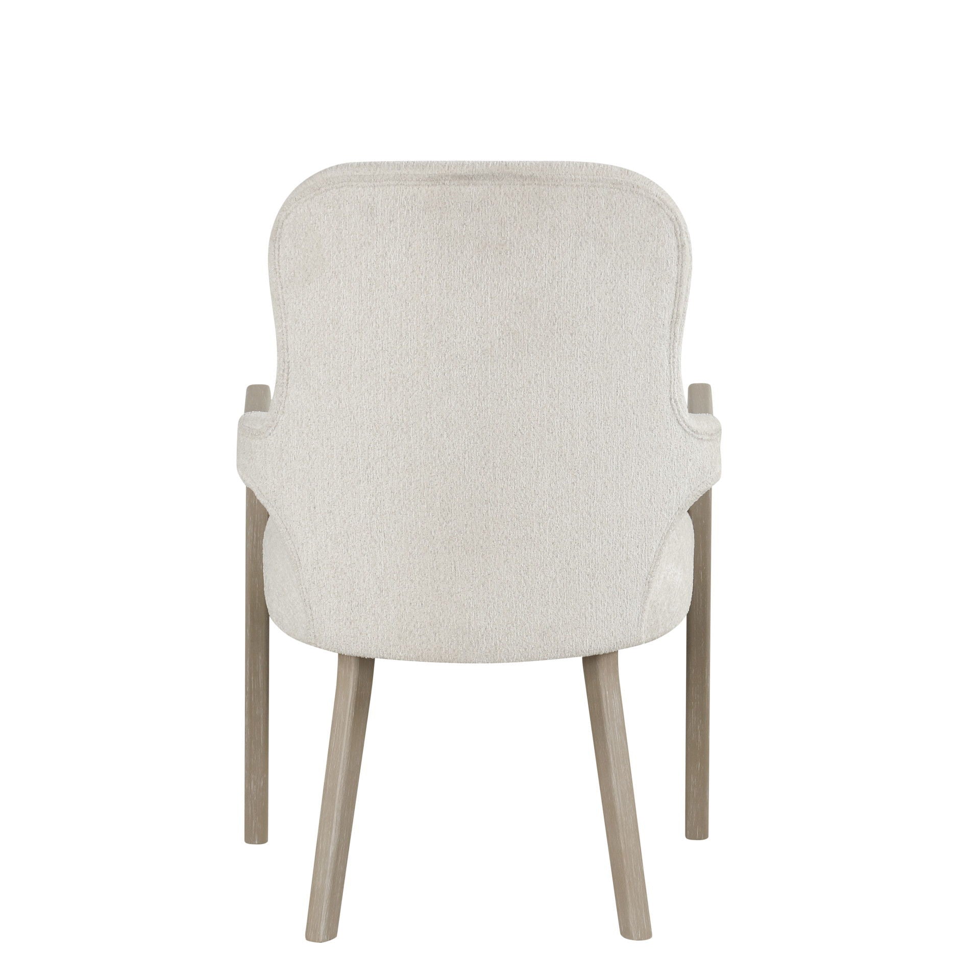 Gwendolyn - Upholstered Arm Chair (Set of 2) - Cerused Taupe