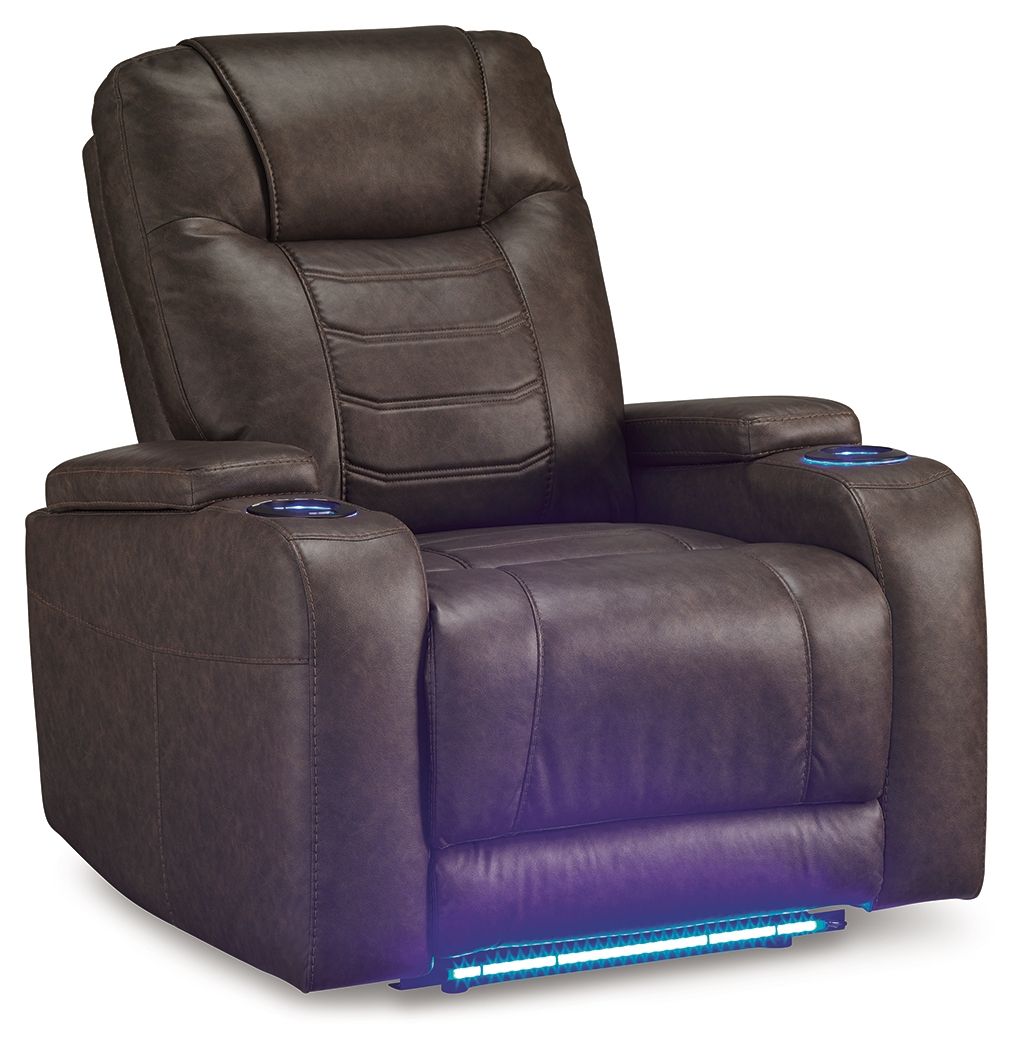 Schooner Rocks - Power Recliner / Adj Headrest - Stylish Home Furniture