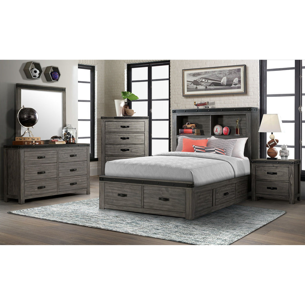 Wade - Youth 6-Drawer Dresser - Stylish Home Furniture