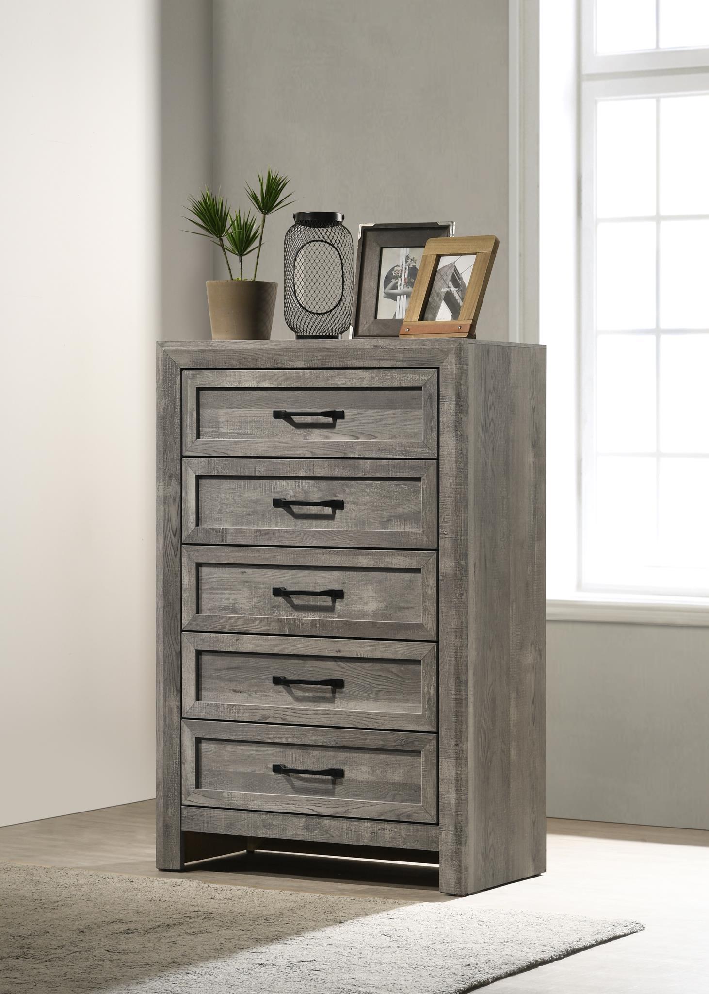 B402 - Chest - Gray - Stylish Home Furniture