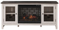 Dorrinson - TV Stand With Fireplace Insert