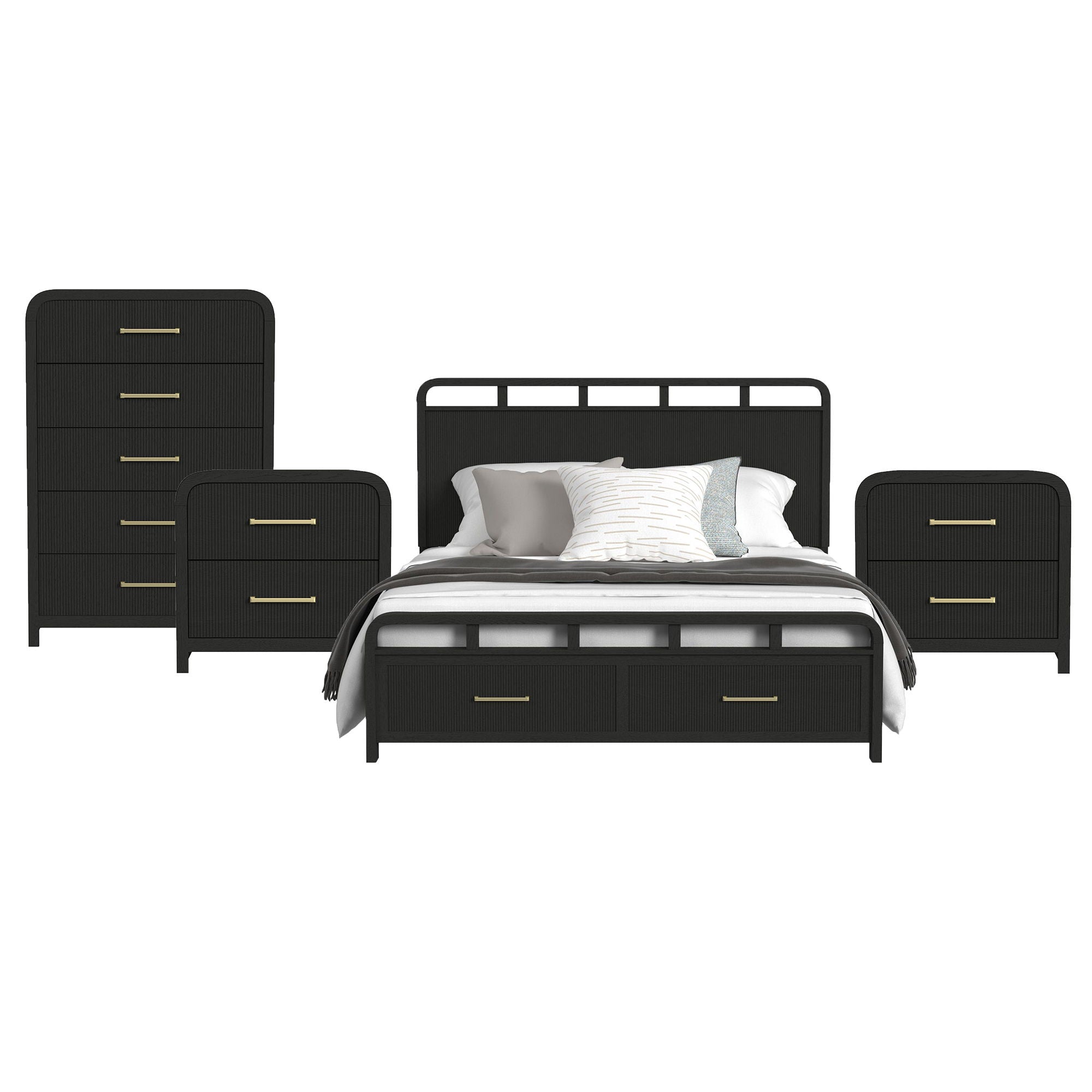 Ridgemont - Storage Bedroom Set - Stylish Home Furniture