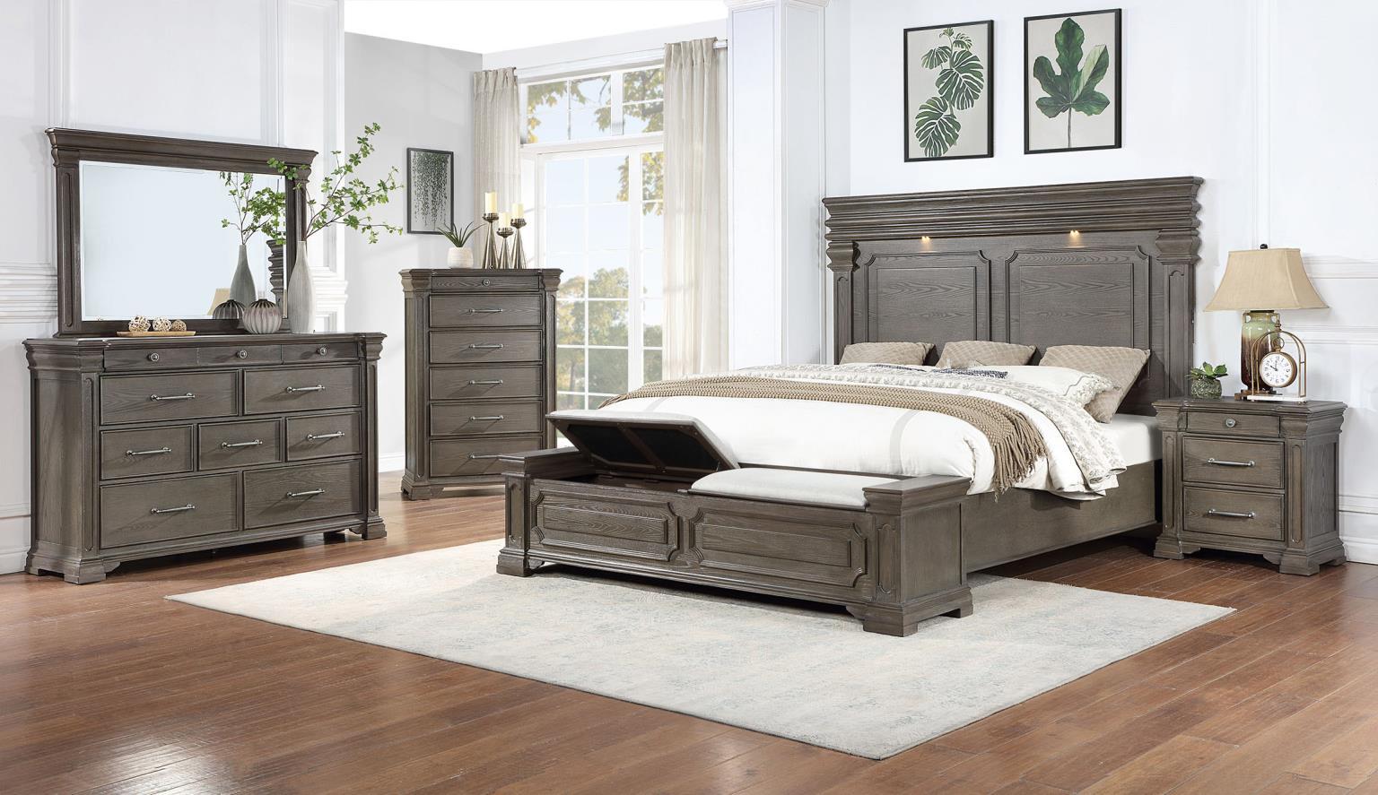 B067 - Mirror - Dark Gray - Stylish Home Furniture