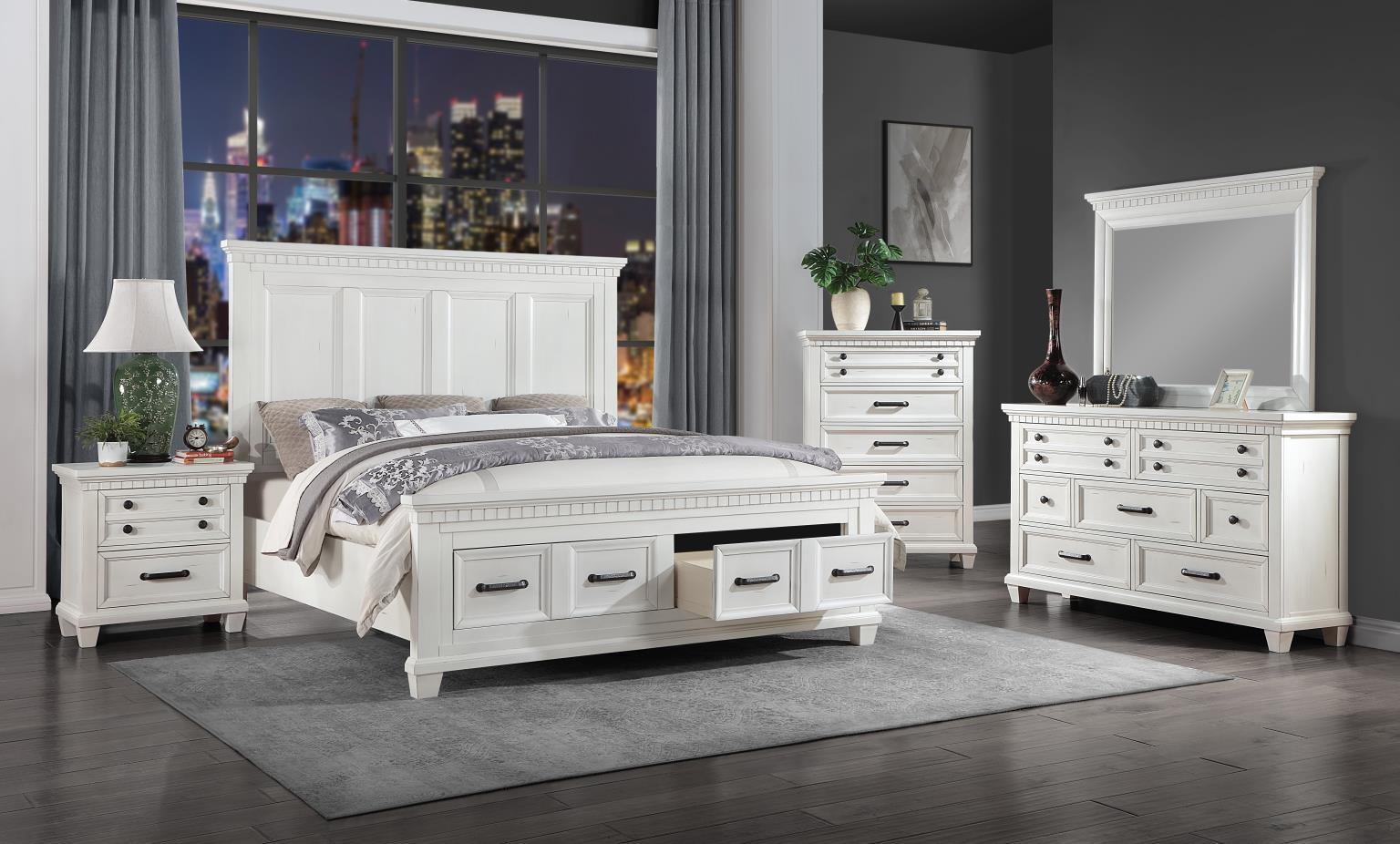 B078 - Mirror - White - Stylish Home Furniture