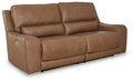 DeepWakes - 2 Seat Power Reclining Sofa With Adjustable Headrest - Stylish Home Furniture
