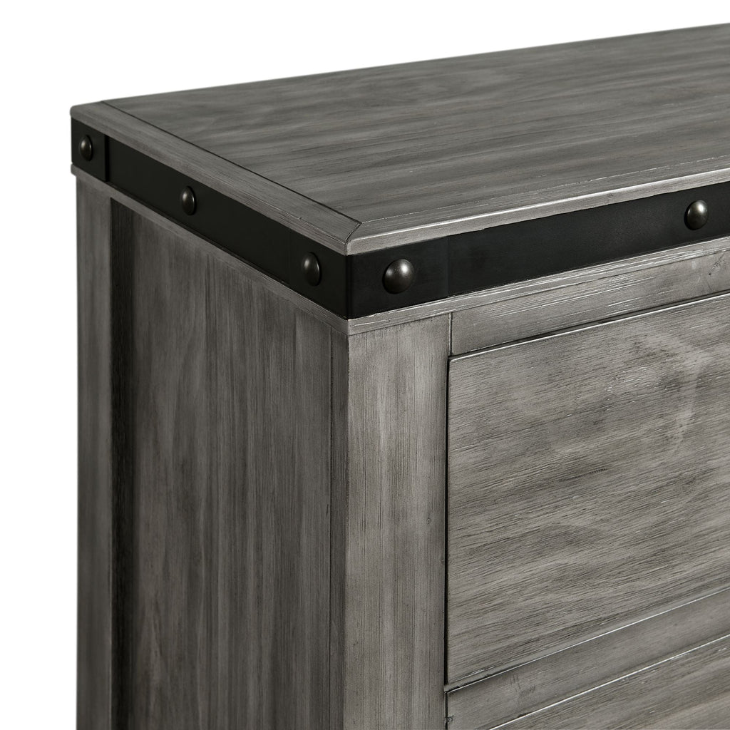 Wade - Youth 6-Drawer Dresser - Stylish Home Furniture