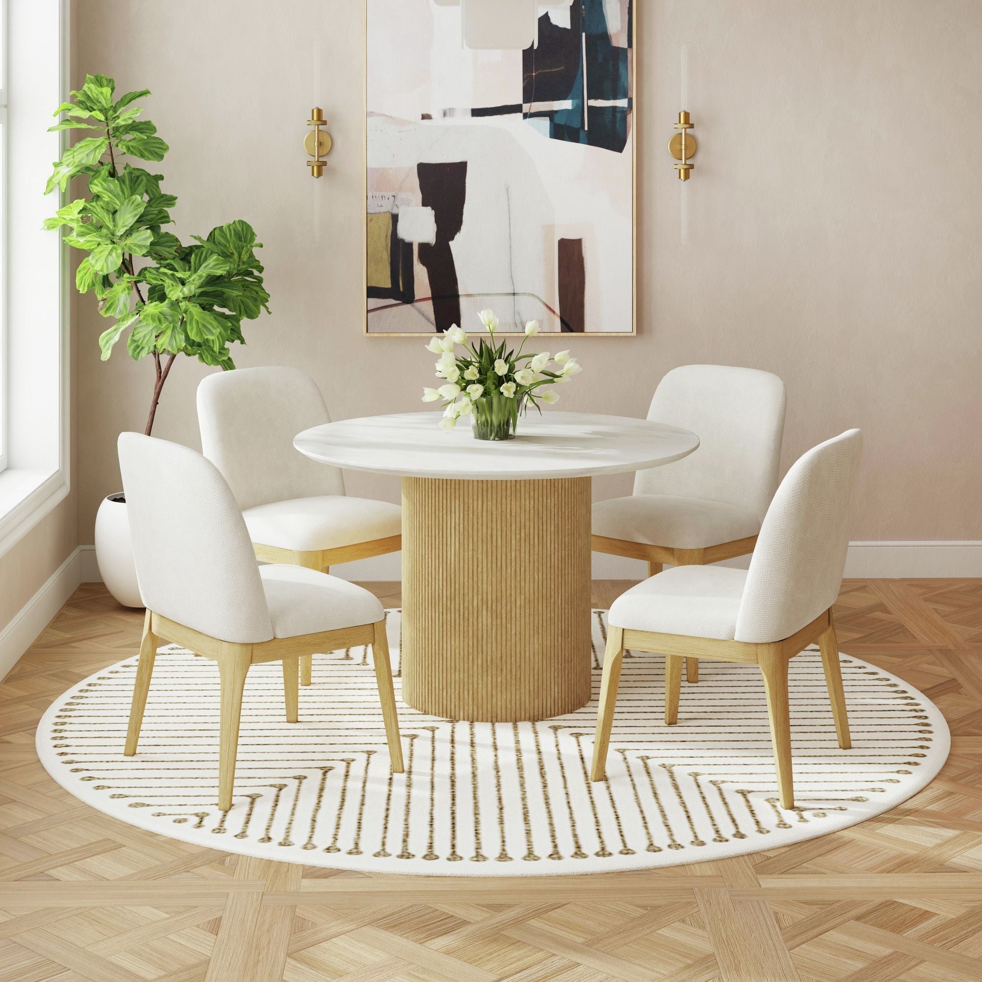 Sylvie - Dining Side Chair (Set of 2) - Stylish Home Furniture