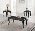 T208 - Coffee Table & 2 End Tables - Black