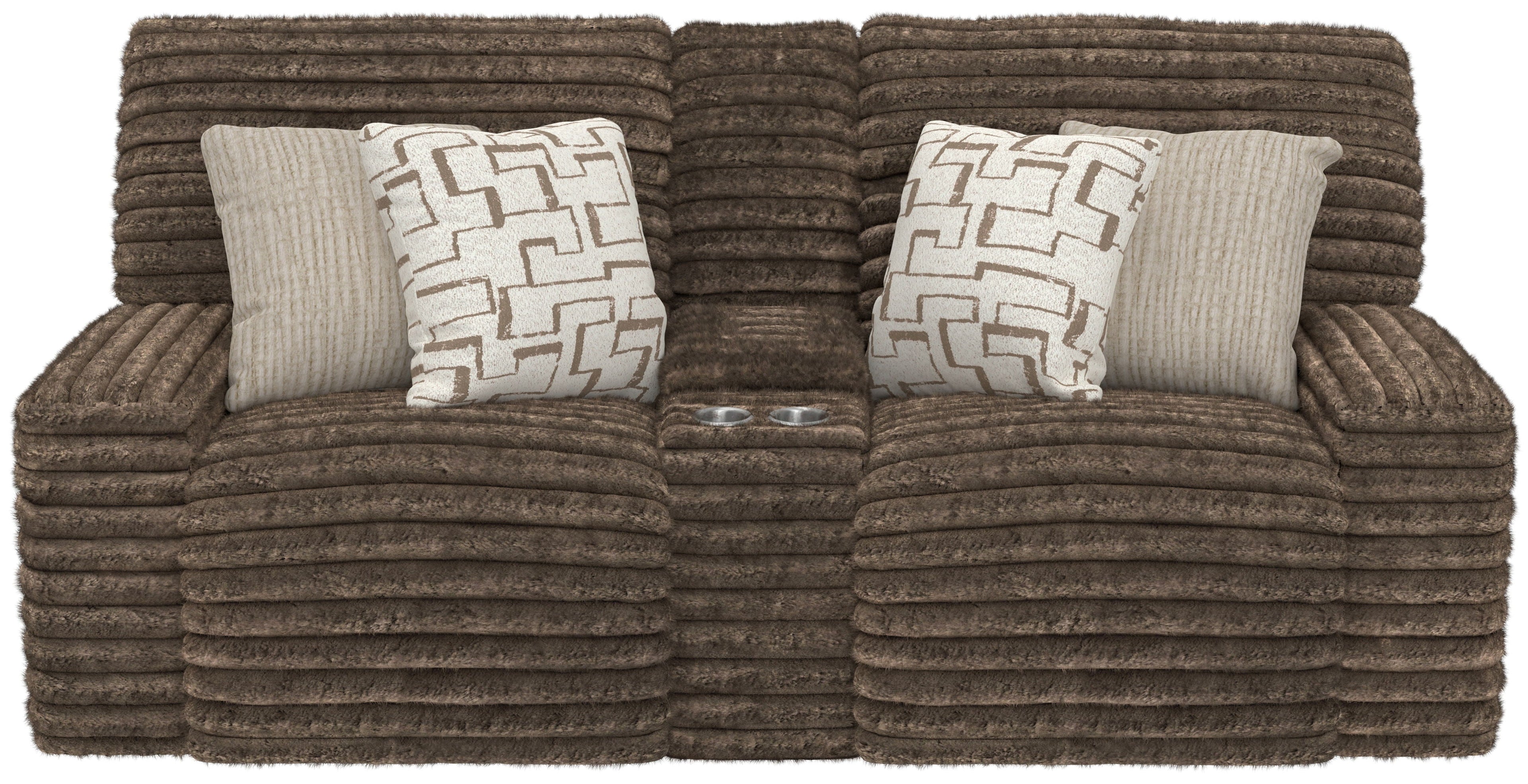 Lynx - Power Reclining Console Loveseat With Zero Gravity - Stylish Home Furniture