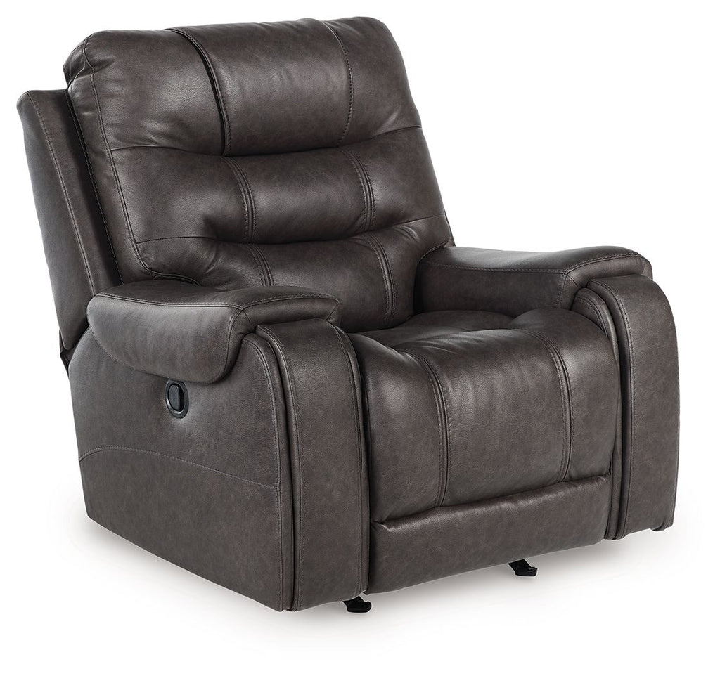 Femley - Rocker Recliner - Smoke - Stylish Home Furniture