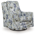 Dustinford - Swivel Glider Accent Chair - Multi - Stylish Home Furniture