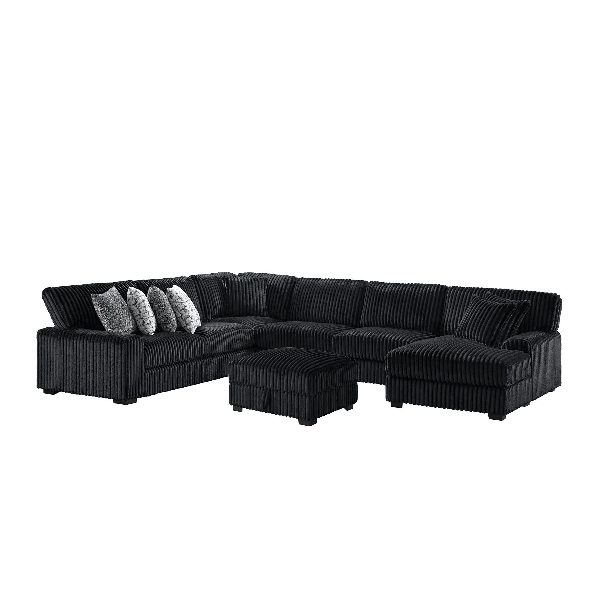 Nightfall - Sectional Set With 2 Pillows