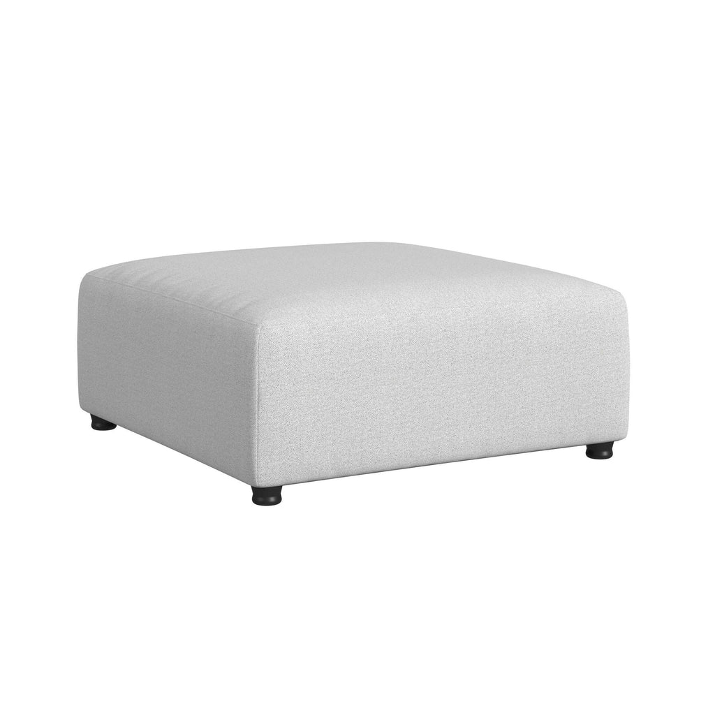Zandara - 5 Piece Modular Set Sectional With Ottoman - Beige - Stylish Home Furniture