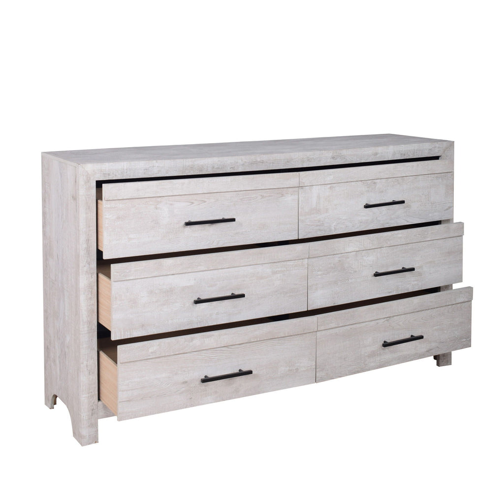 Biscayne - 6-Drawer Dresser - Stylish Home Furniture