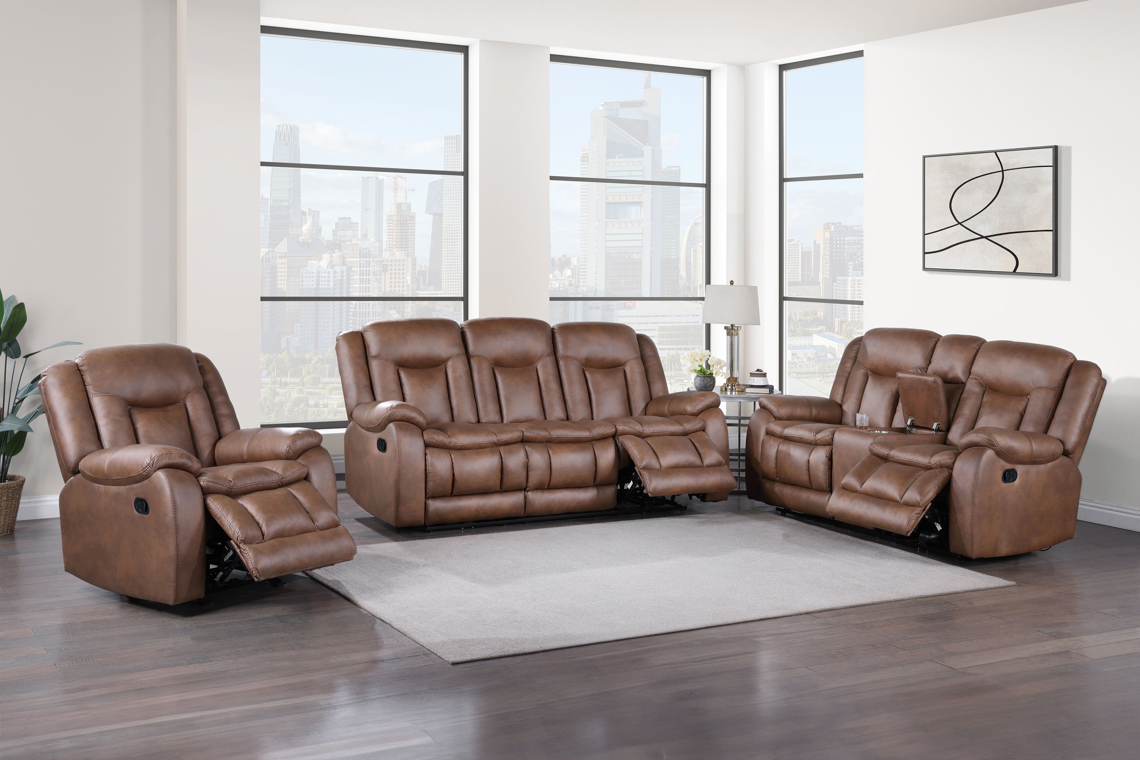 Morello - Reclining Living Room Set - Stylish Home Furniture