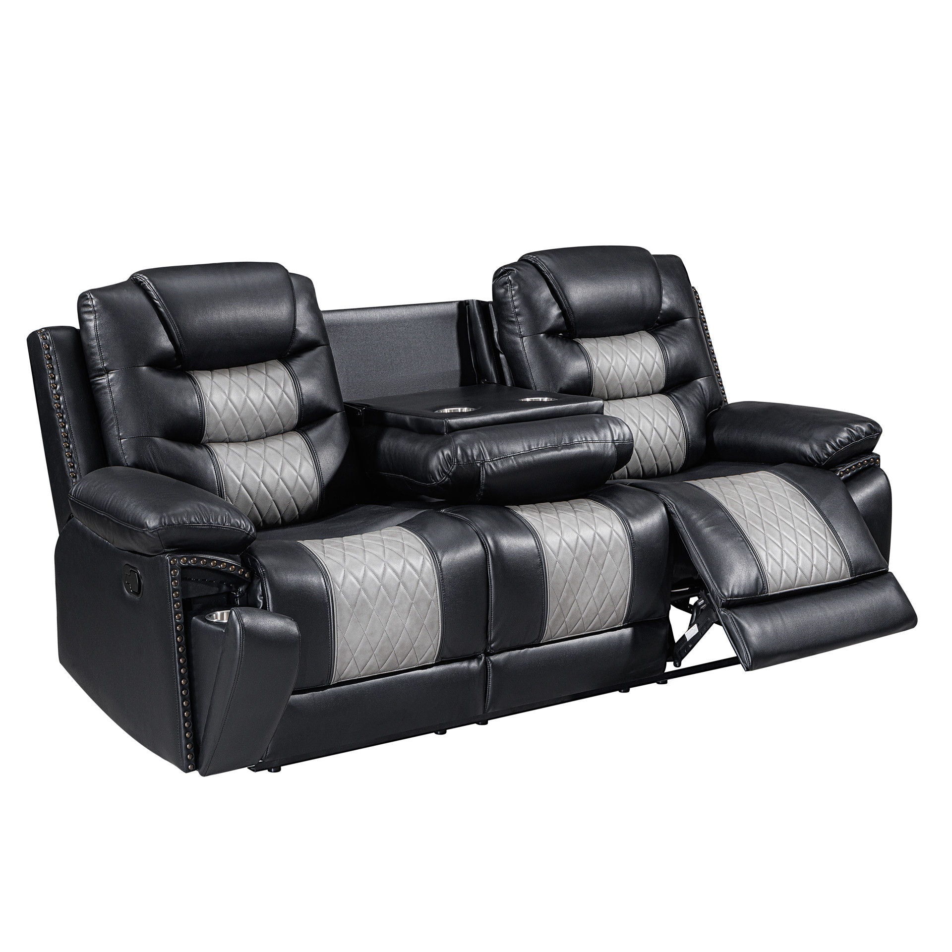 Nikko - Sofa With Dual Recliner - Stylish Home Furniture