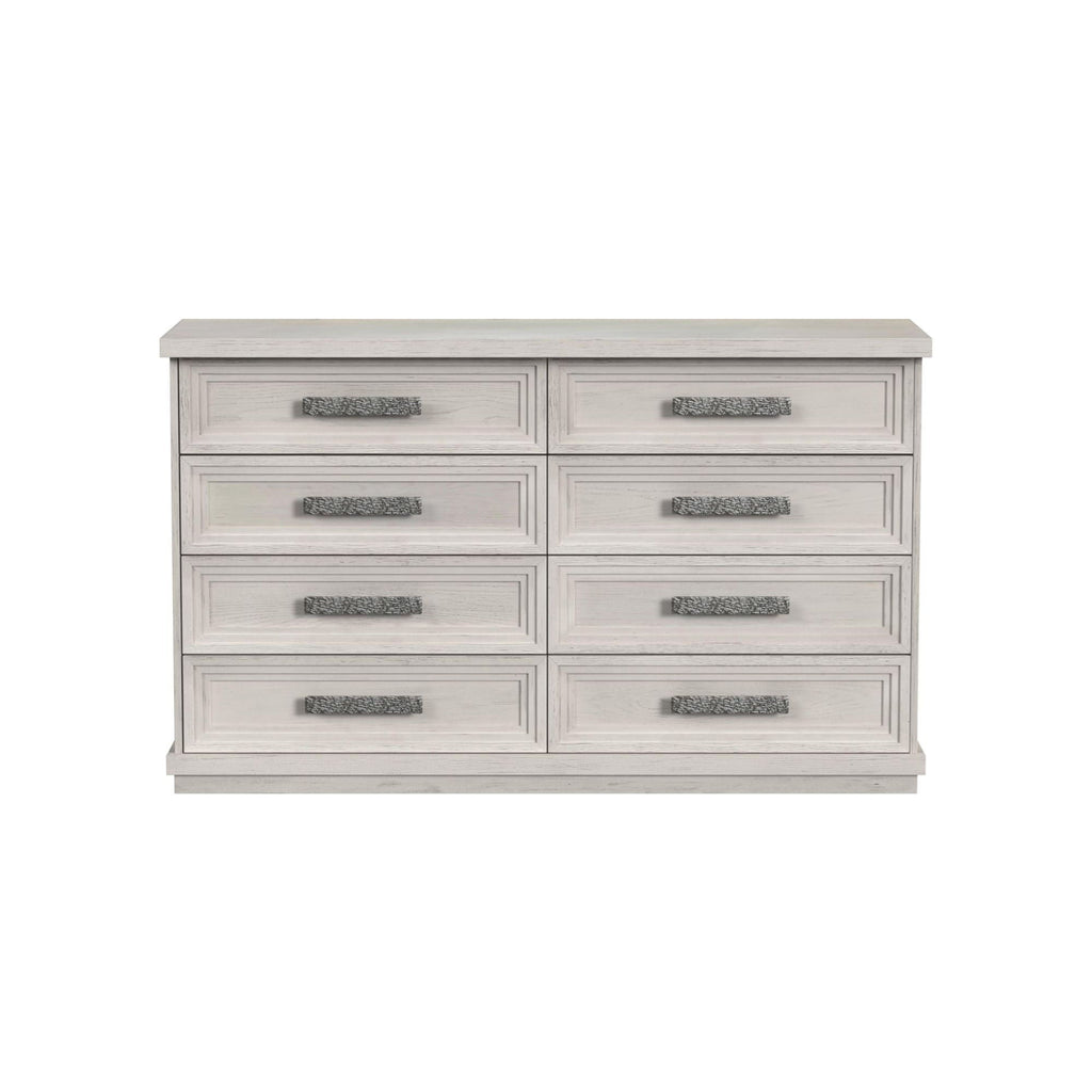 Avalanche - 8-Drawer Dresser - Antique White - Stylish Home Furniture