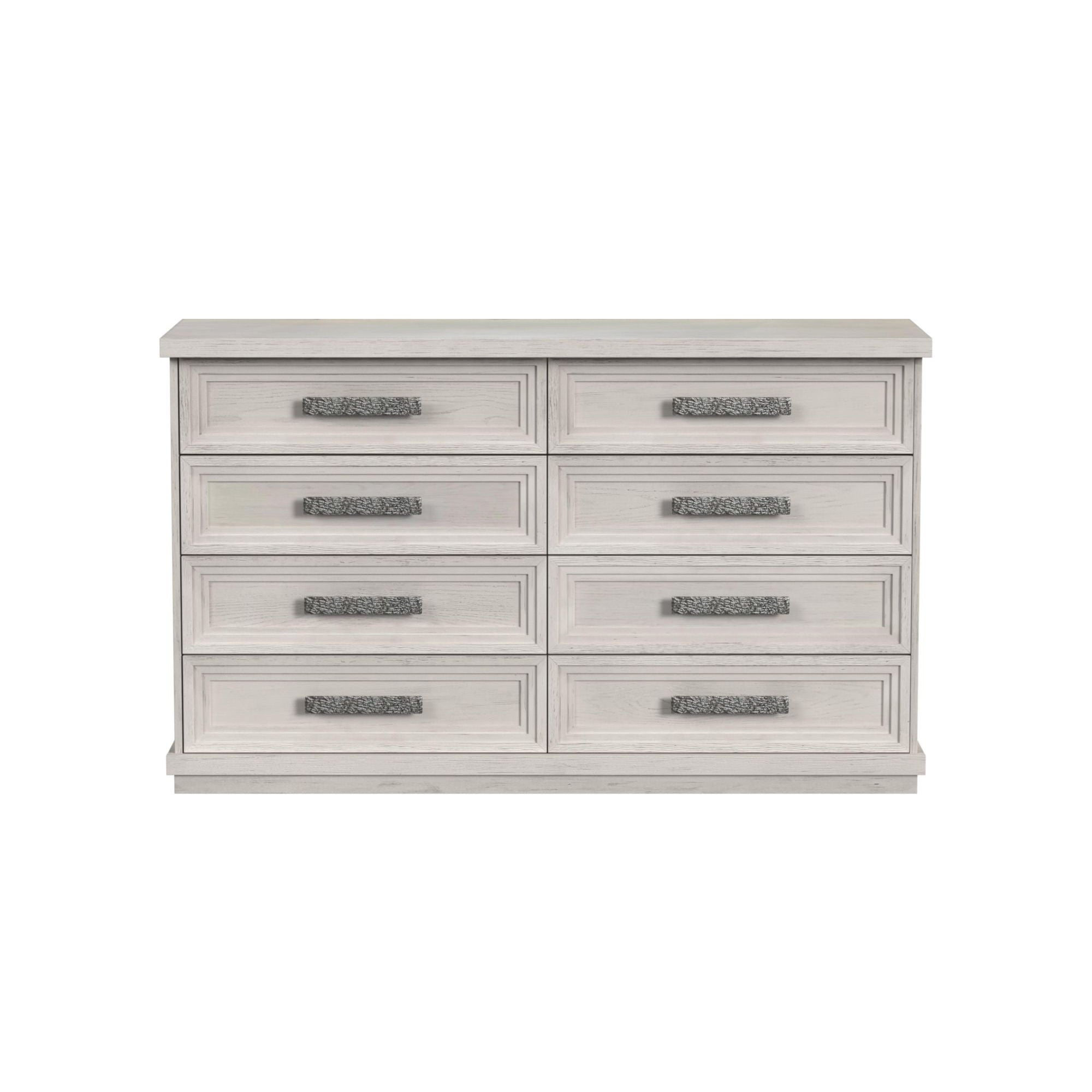 Avalanche - 8-Drawer Dresser - Antique White - Stylish Home Furniture