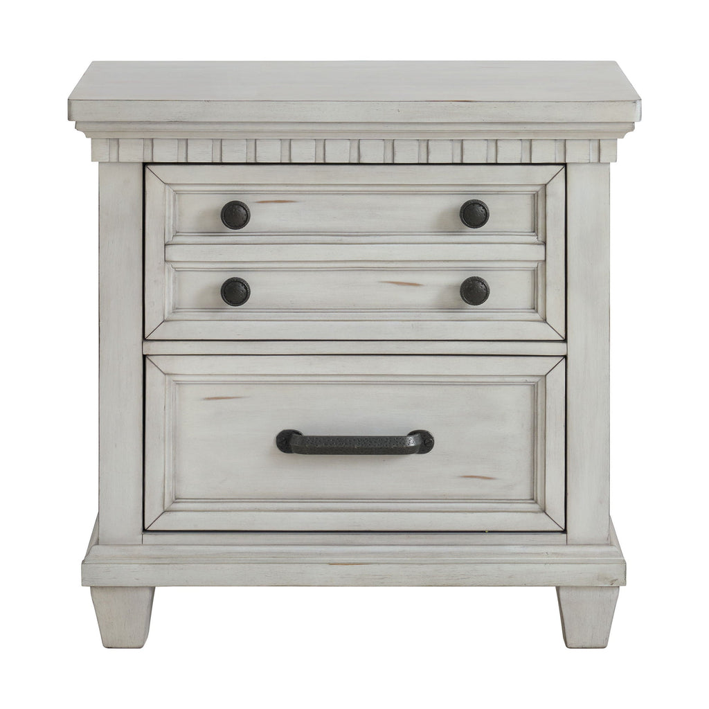 Mccoy - 2 Drawer Nightstand With USB - Stylish Home Furniture