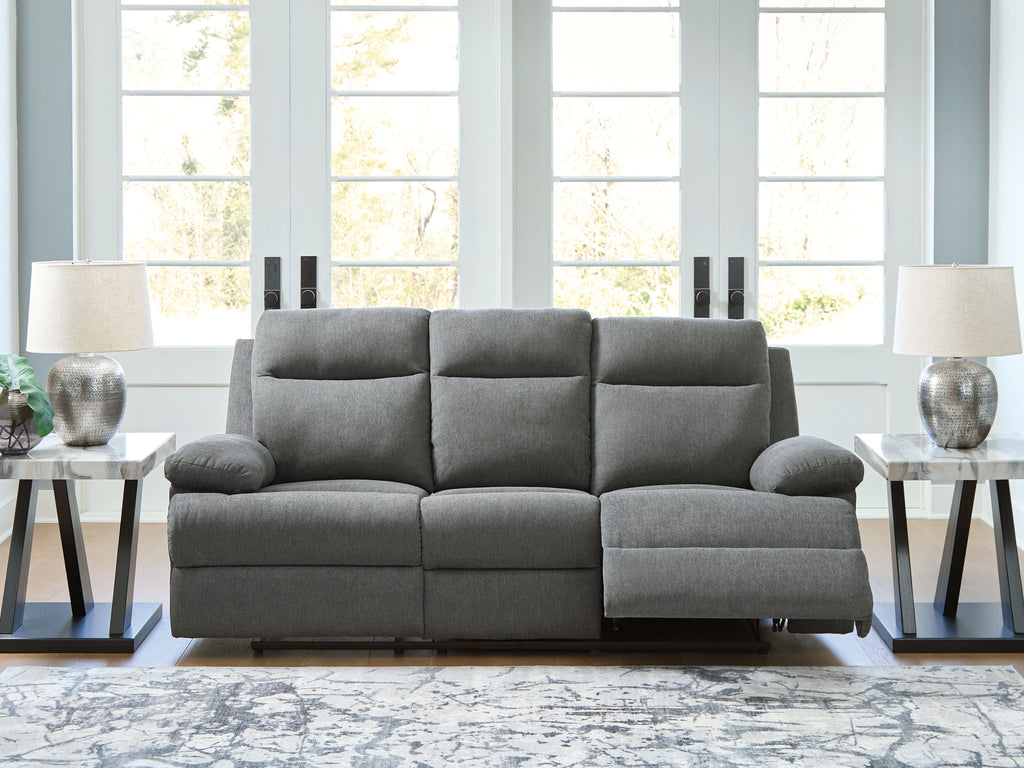 Side-Swipe - Reclining Sofa With Drop Down Table - Stylish Home Furniture