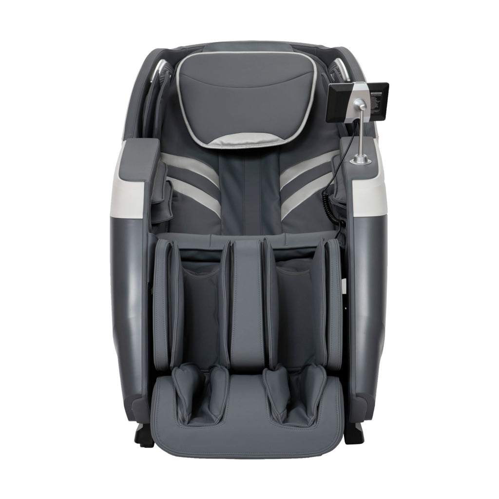 Embrace - PU Massage Chair - Charcoal - Stylish Home Furniture