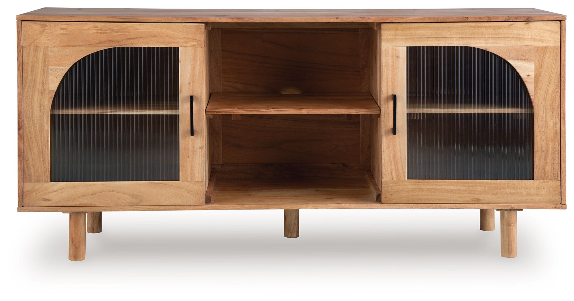 Adway - Accent Cabinet - Natural Brown - Stylish Home Furniture