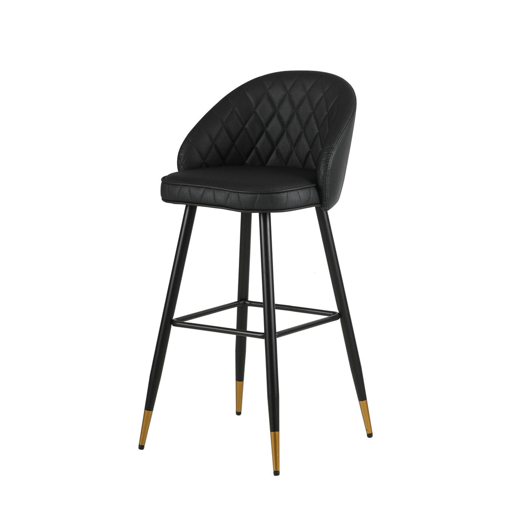Oliver - Vegan Leather Bar Chair (Set of 2) - Stylish Home Furniture