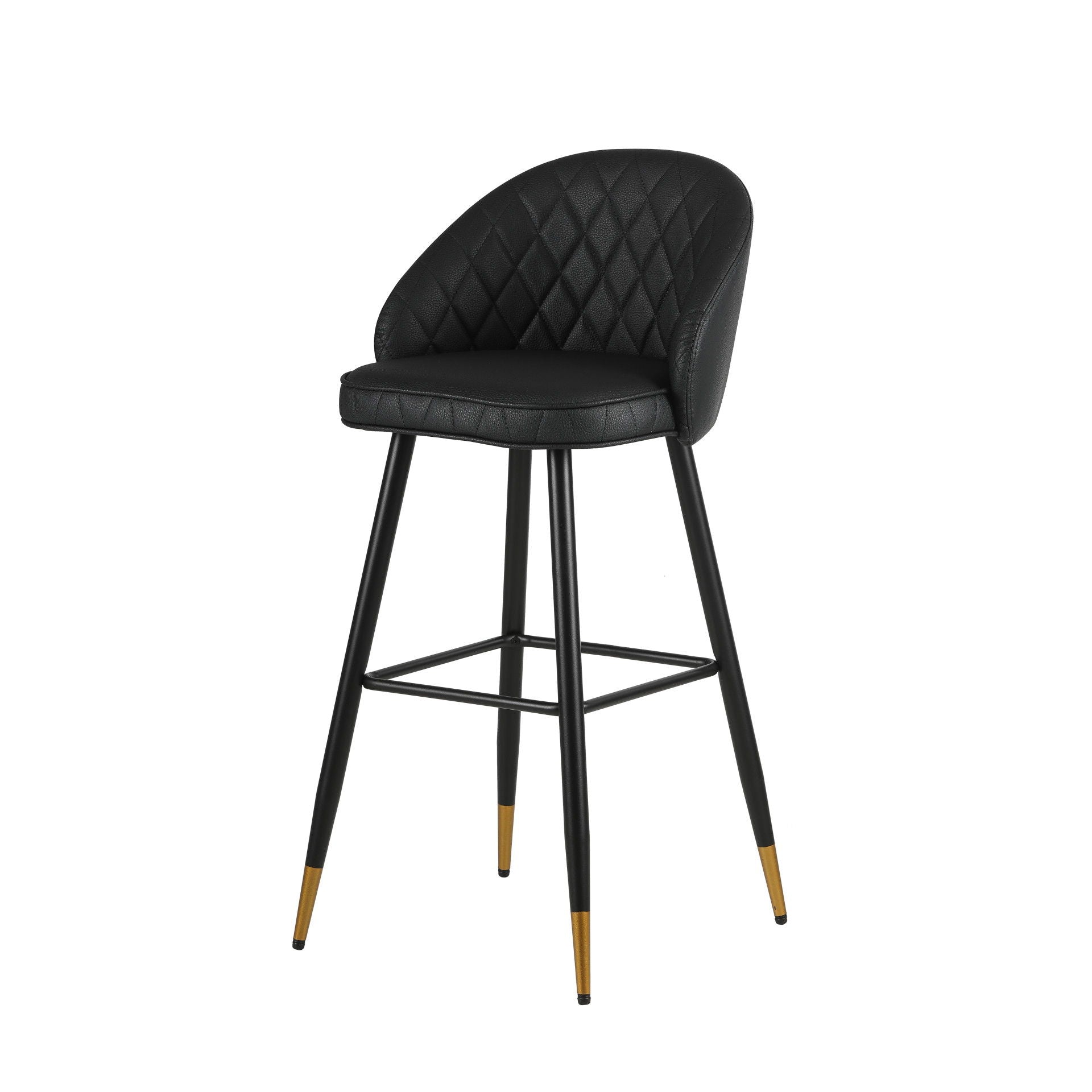 Oliver - Vegan Leather Bar Chair (Set of 2) - Stylish Home Furniture
