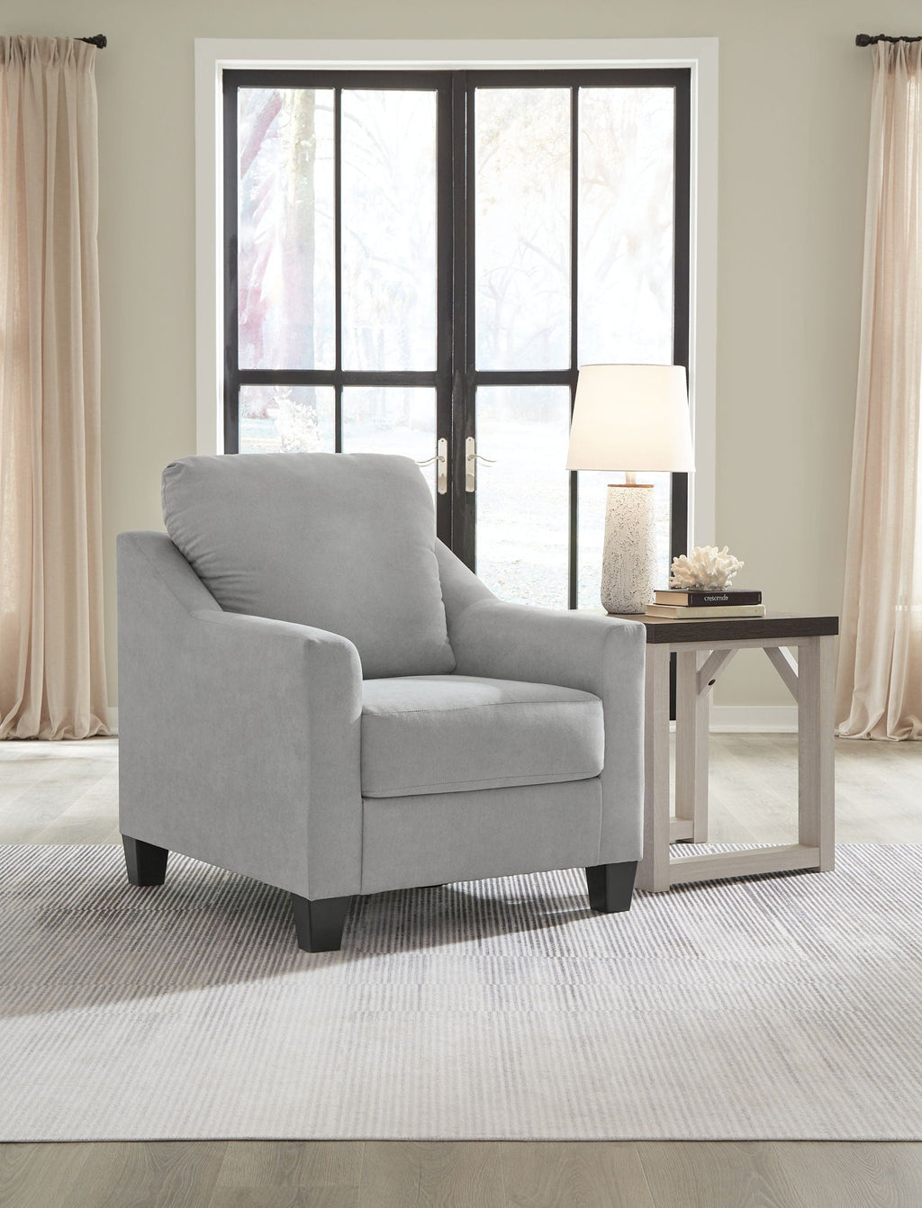 Adlai - Chair - Shadow - Stylish Home Furniture