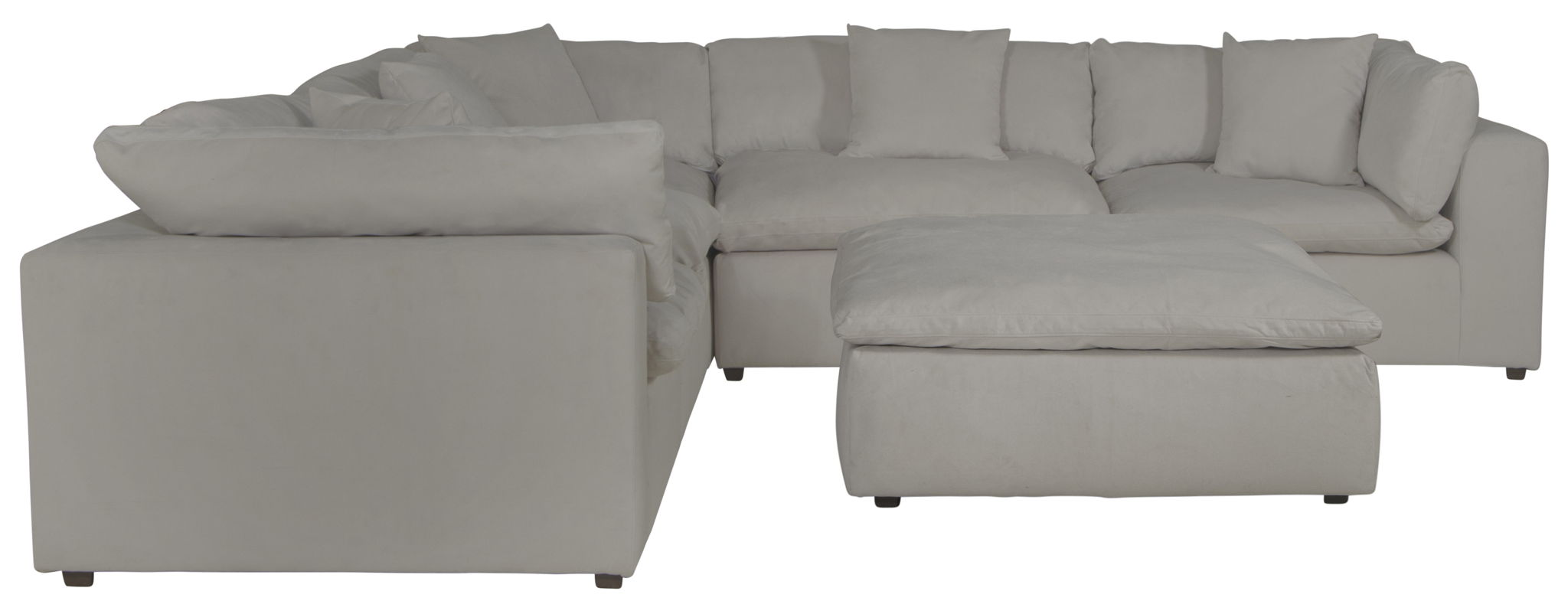 Posh - Modular Sectional And Ottoman - Stylish Home Furniture