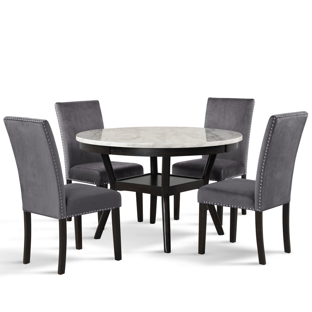 Celeste - Round Dining Table Set - Stylish Home Furniture