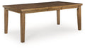 Urbinforte - Dining Room Butterfly Extension Table - Light Brown - Stylish Home Furniture