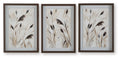 Honslow - Wall Art Set (Set of 3) - Brown / Black / White - Stylish Home Furniture