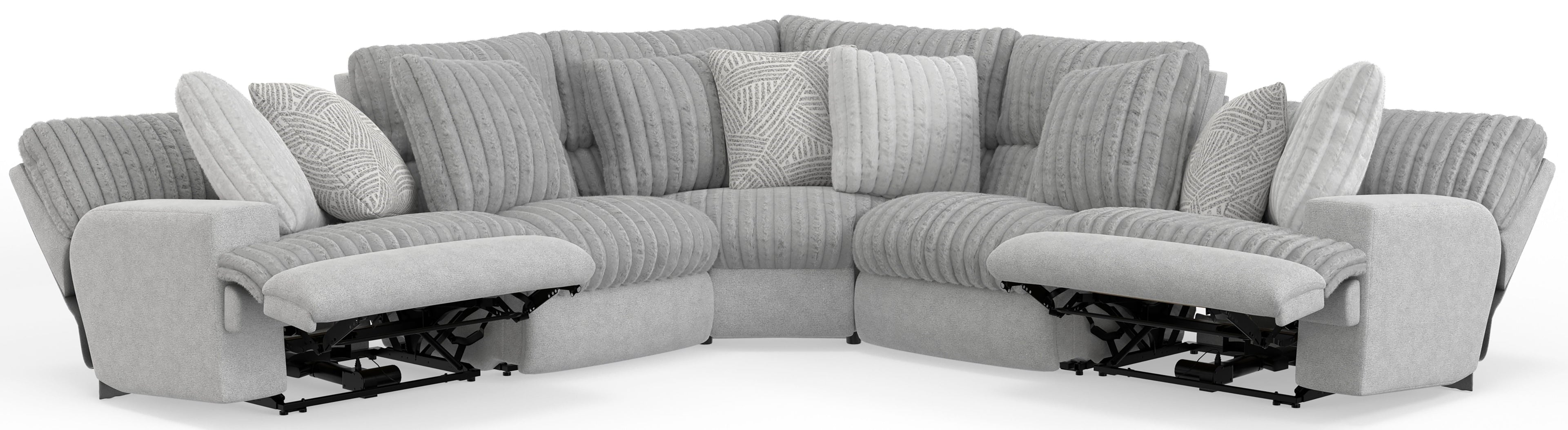 Abraxas - Reclining Sectional - Stylish Home Furniture