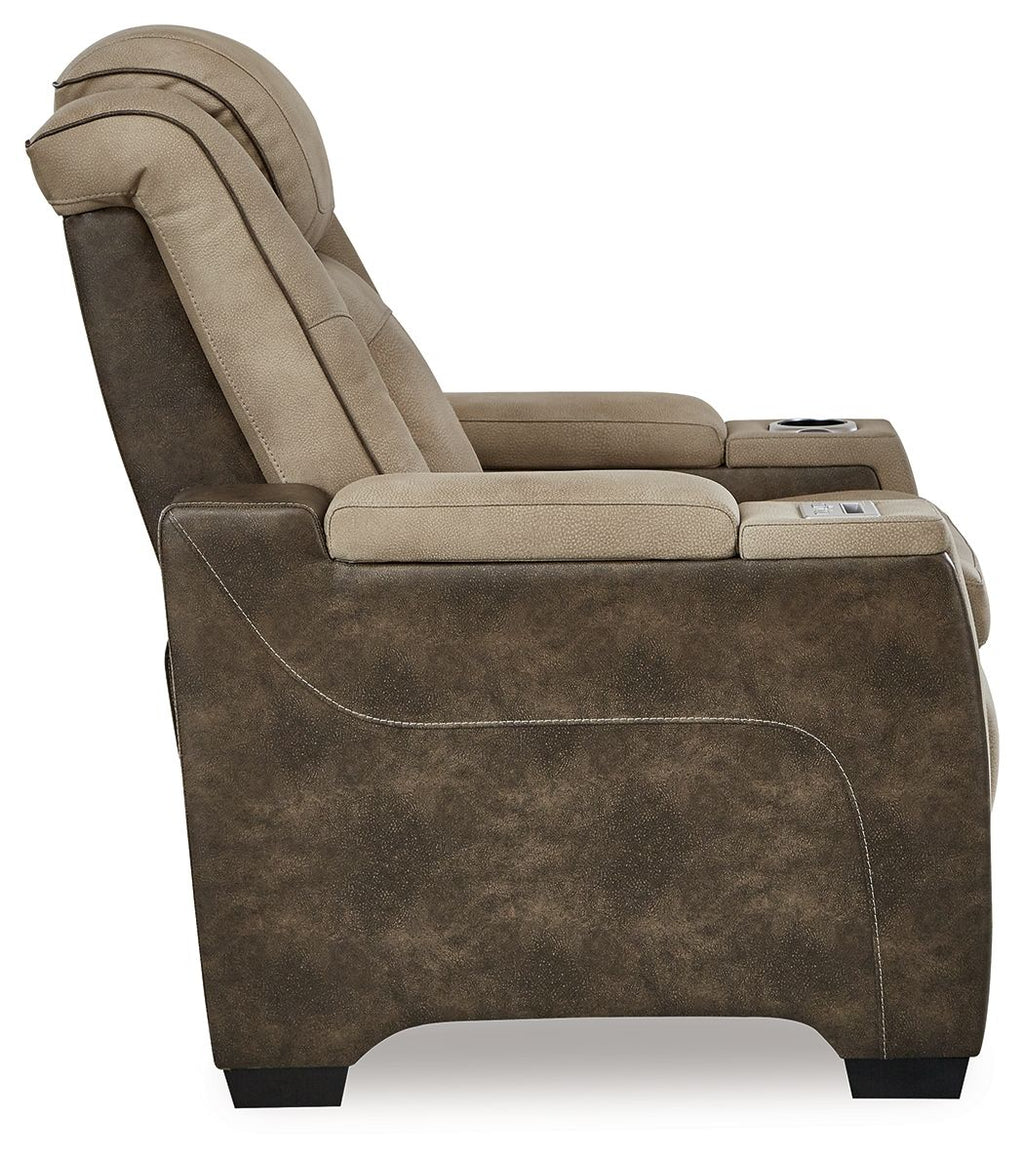 Next-Gen Durapella - Pwr Recliner/Adj Headrest - Stylish Home Furniture